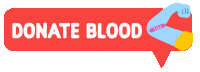 GiveBloodNHS hero blood donation blood donor give blood Sticker