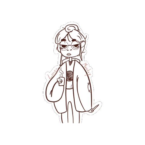 Coffee Monday Sticker