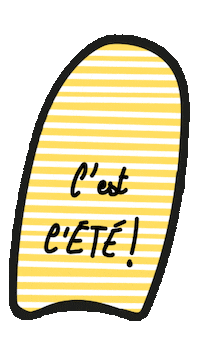 Summer Beach Sticker by Grand-Mercredi