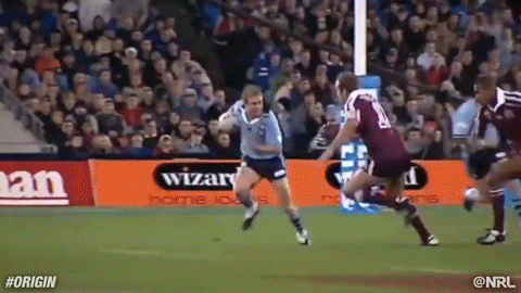 rugby league tackle GIF by NRL