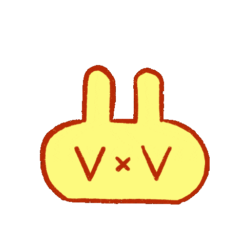 Bunny Rabbit Sticker by Project Perfection