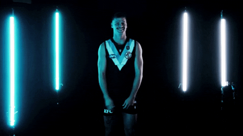 Aussie Rules Dancing GIF by Port Adelaide FC