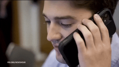 Phone Call GIF by PBS News