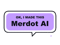 Logo Click Here Sticker by Merdott