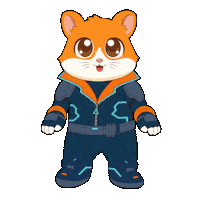 Good Morning Hello Sticker by Hamieverse