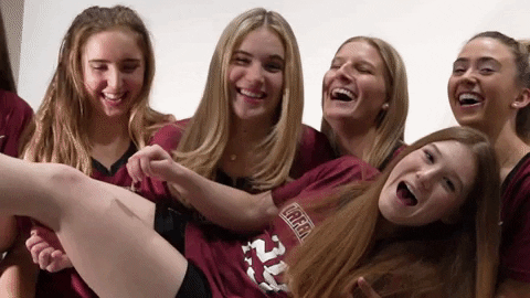 Womens Lacrosse Roll Pards GIF by Lafayette Leopards