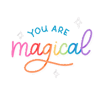 oliviabradyart love pink rainbow magic Sticker