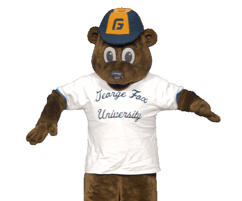 George Fox Dancing Sticker by George Fox University