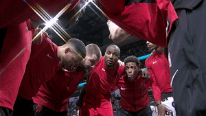 huddle GIF by NBA