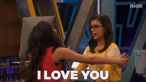 i love you hug GIF by Nickelodeon