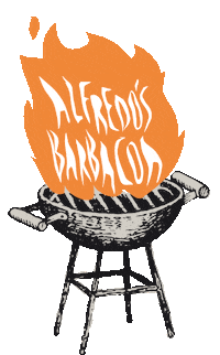 alfredosbbq chocolate brownie alfredos alfredos barbacoa Sticker