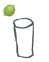 Lemon Juice Drink Sticker