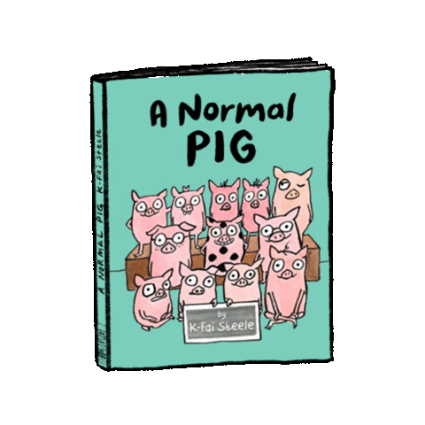 read picture book Sticker by K-Fai Steele