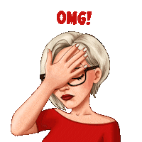 Emotion Omg Sticker