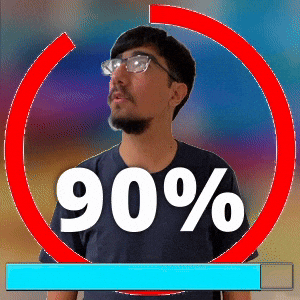 90%
