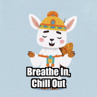 Chill Out Yoga GIF by Llamaozi
