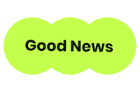 Good News Sticker Sticker by No agency