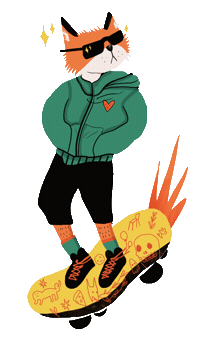 Artcat Sticker