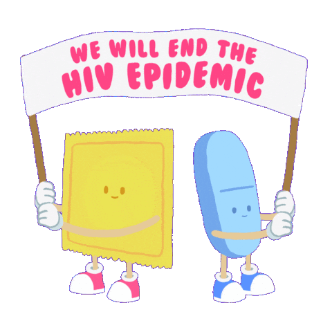 Hiv Prevention Condom Sticker by INTO ACTION