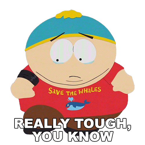 Sad Eric Cartman Sticker by South Park for iOS & Android | GIPHY
