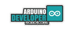 Robot Developer Sticker by RoboCore