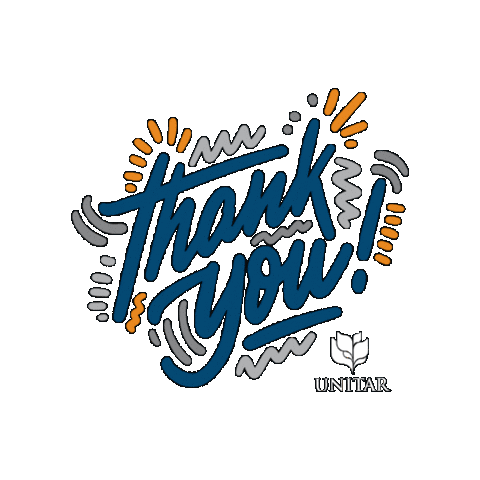 Student Life Thank You Sticker by UNITAR International University