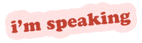 Speaking Kamala Harris Sticker by Girl Tribe Co.