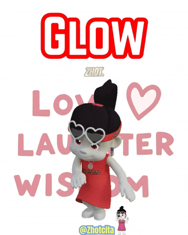 Sparkle Glow GIF by Zhotcita