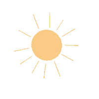 brookedolceamore art illustration retro sun Sticker