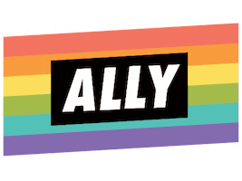 Pride Month Rainbow Flag Sticker by Minus18