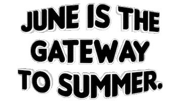 Summer June Sticker by OpticalArtInc.