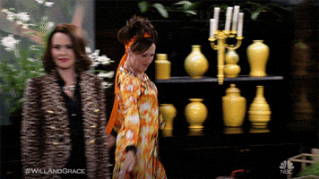 Leaving Megan Mullally GIF by Will & Grace