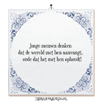 Nl Begin Sticker by Tegelspreuken.nl