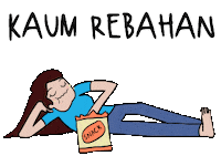 Chill Snack Sticker by VIRA BCA