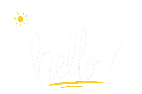 Bonjour Hello Sticker