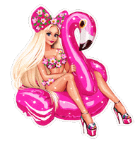 Russian Pink Sticker