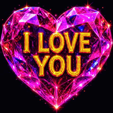 I Love You Hearts GIF