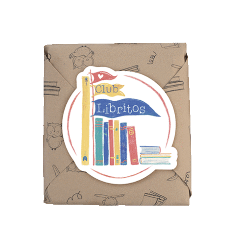 Club_Libritos giphyupload club colores libros Sticker