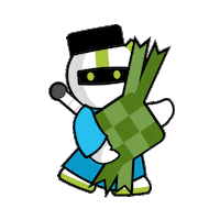 govtechsg rice hariraya ketupat govtech Sticker