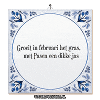 Winter Nl Sticker by Tegelspreuken.nl