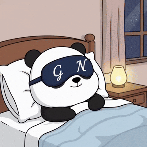 Goodnight GIF by Pandu Pandas