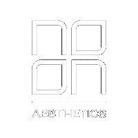 NOONBAesthetics noon noon aesthetics noon skincare noon logo Sticker