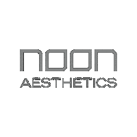 NOONBAesthetics noon noon aesthetics noon skincare noon logo Sticker