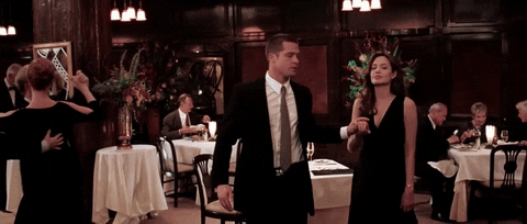 mr and mrs smith GIF