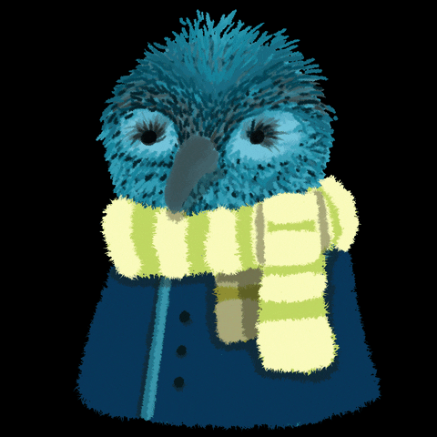 stvenhislopartwork giphyupload blue owl blue owl GIF