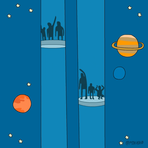 Animation Domination Space GIF by gifnews