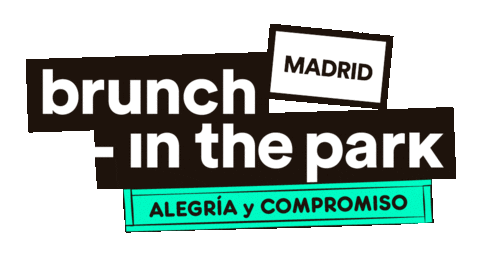 Brunch In The Park Madrid Sticker by Brunch -In Barcelona