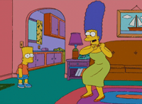 Lets Dance Dancing GIF by The Simpsons