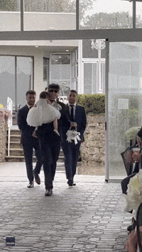 'Flower Men' Step Up at Wedding After Flower Girl Falls Asleep