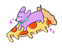 Sausage Dog Sticker by Stefanie Shank